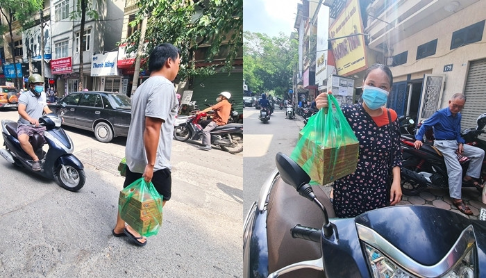 Theo ghi nhận của PV, loại bánh được khách hàng đến đây chọn mua nhiều nhất thường là bánh nướng và bánh dẻo nhân thập cẩm.
