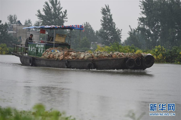 Hiện tại, cả dòng chính sông Trường Giang đoạn chảy qua An Huy và sông Hoài đều chứng kiến mực nước vượt mức báo động.