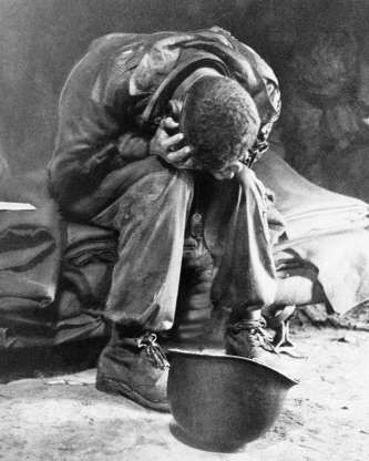 Một lính Mỹ ở Daegu, Hàn Quốc, ngày 1/9/1950.