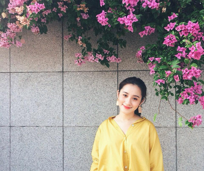 Cùng ngắm nữ du học sinh dễ thương, Nhật Mỹ. Ảnh trong bài: Facebook nhân vật.