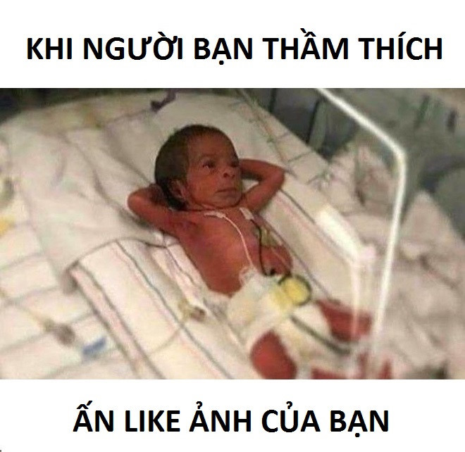 Người ấy chỉ mới ấn "like" thôi là bạn dành cả đêm để đặt tên con cho hai người.