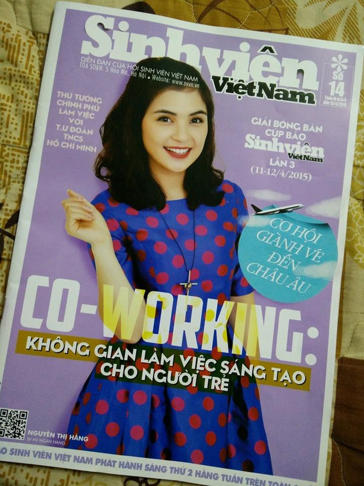Với gương mặt thanh tú, xinh xắn, Nguyễn Thị Hằng cũng là gương mặt người mẫu ảnh đáng yêu, từng xuất hiện trên trang bìa của một số tờ tạp chí tuổi teen, sinh viên Việt Nam.