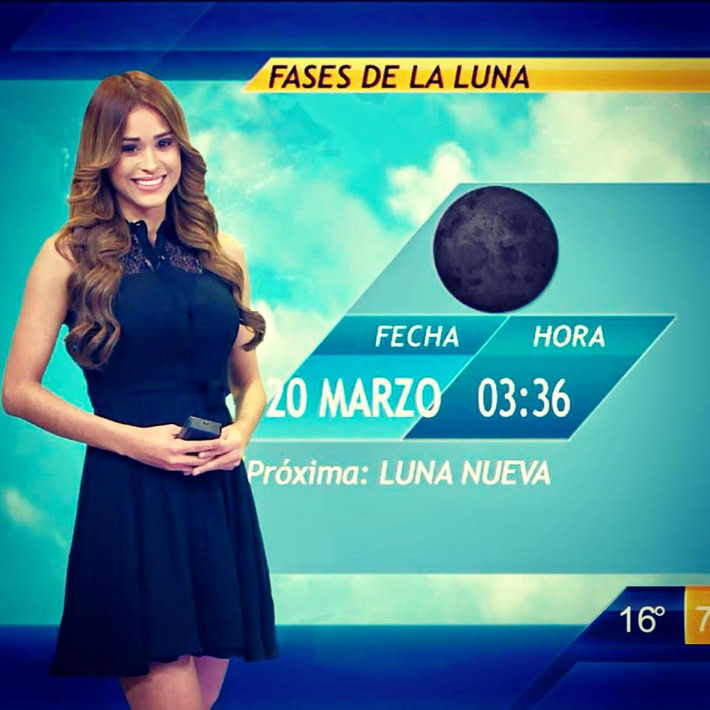 Với sức hấp dẫn của mình, Yanet Garcia trở thành lý do để nhiều khán giả, đấng mày râu ở Mexico đón xem chương trình dự báo thời tiết thường xuyên hơn.