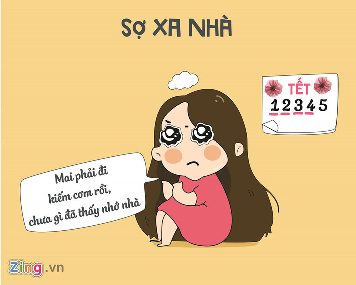 Những người xa quê luôn mong Tết đến để được về nhà với gia đình. Điều đó đồng nghĩa với việc họ chẳng muốn rời xa người thân khi tới mùng 6. Thế nhưng, nỗi lo cơm áo gạo tiền chi phối, họ vẫn phải xách ba lô lên thành phố dù không muốn chút nào.