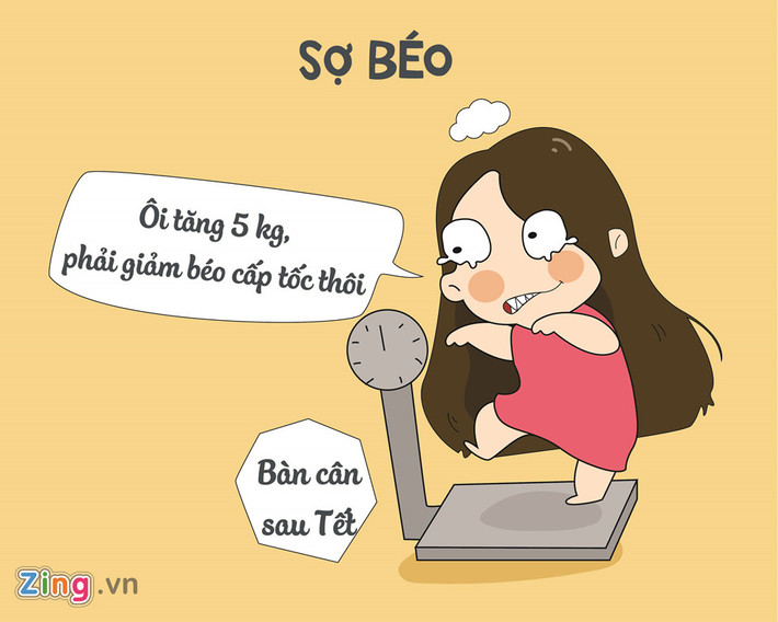 Tết đến có rất nhiều món ăn ngon phải thưởng thức nên phần lớn mọi người đều tăng cân, nhất là phái đẹp. Sau Tết, nhiều cô gái phải tìm tới những phương pháp giảm cân hiệu quả vì vẻ ngoài đã thay đổi chóng mặt.