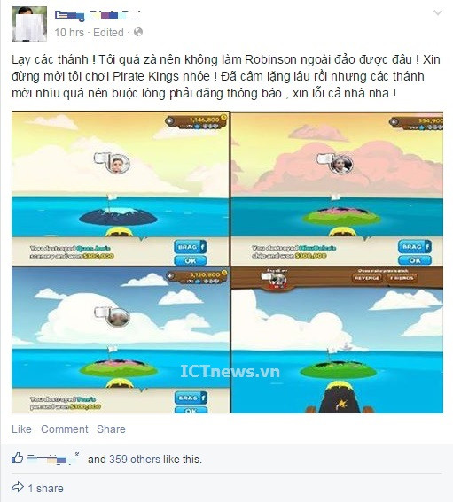 Tuy nhiên, Pirate King cũng có tính cạnh tranh, sát phạt rất cao giữa các người chơi. Do tính độc lập trong việc kiếm tài nguyên, tiền bạc nên giữa các game thủ thường rất dễ nổ ra "chiến tranh" ảo hoặc những pha ăn trộm đầy khó chịu.