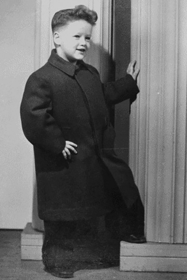 Bill Clinton, 4 tuổi, 1950.