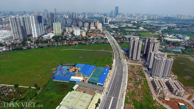 Dự án này có tổng chiều dài tuyến đường 3,5 km, mặt cắt ngang 50 m gồm 8 làn xe. Mức đầu tư của dự án là 1.543 tỷ đồng theo hình thức BT (xây dựng, chuyển giao).