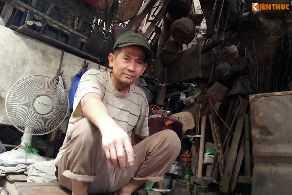 Ông Sử vẫn luôn tự hào vì gia đình vẫn giữ nguyên được lò rèn truyền thống, chất lượng sản phẩm được bà con tin dùng, đánh giá chất lượng cao.