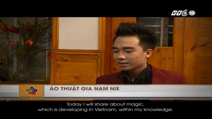 Dương Hoài Nam từng xuất hiện trên truyền hình, là nhân vật trong một số phóng sự, chương trình giới thiệu, tìm hiểu về nghề ảo thuật ở Việt Nam. Qua những chương trình này, chàng ảo thuật gia đẹp trai này có dịp chia sẻ nhiều về con đường sự nghiệp của mình cũng như những mong muốn về việc phát triển nghề ảo thuật ở Việt Nam.
