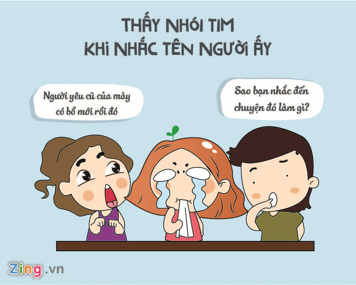Nếu nhắc đến người cũ khiến bạn cảm thấy nhói đau thì đó là dấu hiệu cho thấy tình cảm vẫn còn chứ chưa hết. Hãy mạnh dạn mở lời, hàn gắn nếu hai người vẫn còn tình cảm dành cho nhau và con tim bạn mách bảo phải làm điều đó.