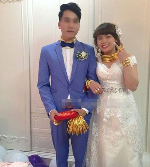 Cặp đôi khác cũng là người Lạng Sơn, được cha mẹ tặng của hồi môn gần 100 cây vàng, có giá trị 3-4 tỷ đồng.