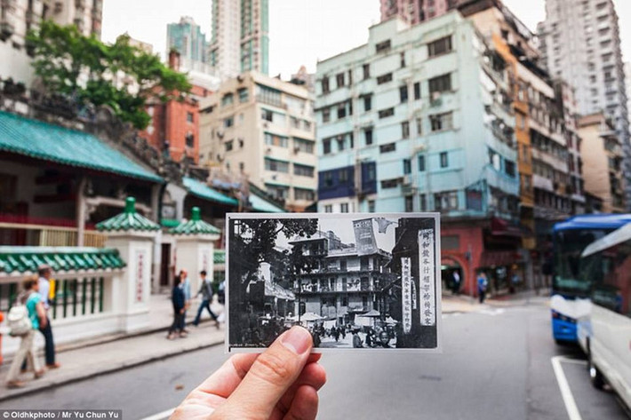 Đường Hollywood ở Hong Kong thông thoáng, hiện đại.