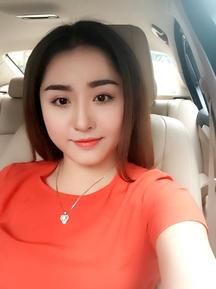 Ngắm nhan sắc không thua kém hot girl của cô vợ được chồng soái ca tặng siêu xe BMW làm quà sinh nhật. Ảnh trong bài: Facebook nhân vật.