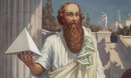 Pythagoras (sinh khoảng năm 580 đến 572 TCN - mất khoảng năm 500 đến 490 TCN): Có lẽ không ai không biết Pythagoras, một nhà toán học, triết học, khoa học nổi danh nhất nhì thời cổ đại. Tên ông và những định lý toán học cơ bản luôn có trong sách giáo khoa. Ông là người đặt nền móng cho môn hình học với rất nhiều định lý quan trọng (trong đó có định lý Pitago). Ông chính là người đầu tiên tiên và chứng minh được rằng tổng 3 góc trong 1 tam giác luôn bằng 180 độ. Không chỉ Toán học, Pitago còn theo đuổi nền khoa học ở các dân tộc khác nhau, điều này khiến ông từng dành nhiều năm nghiên cứu tại Ấn Độ, Ai Cập, Babilon và đương nhiên Pitago trở nên uyên bác ở hầu hết các lĩnh vực quan trọng như: Triết học, thiên văn học....