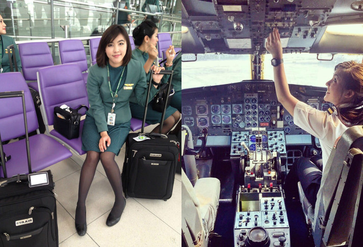 Piyathida Suphasi (28 tuổi, Thái Lan) hiện là phi công, giữ vị trí cơ trưởng trên chặng Chiang Mai - Bangkok, theo CH7 Social News. Sau khi tốt nghiệp cao đẳng ngành Kỹ thuật, Piyathida trở thành kỹ sư hàng không. Từ 2012-2015, cô chuyển sang làm tiếp viên hàng không cho hãng Thai Airways. Trong vòng 2 năm sau đó, Piyathida học lái từ phi cơ cỡ nhỏ đến máy bay dân dụng cỡ lớn. 8X được mệnh danh là “nữ phi công xinh đẹp nhất Thái Lan”. Ảnh: Chiang Mai News.