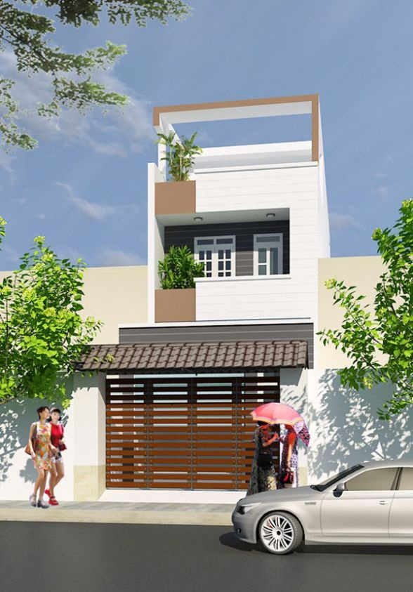 Những mẫu nhà 2 tầng 300 triệu được thiết kế theo xu hướng hiện đại. Với giá thành xây dựng rẻ, chi phí không quá cao, bạn vẫn sẽ có được một ngôi nhà trệt xinh xắn, đáng yêu, nổi bật nhất khu phố. Giữa một rừng nhà cao tầng san sát nhau, thì một ngôi nhà trệt có thiết kế đẹp sẽ nổi bần bật. *Lưu ý: Chi phí xây dựng 300 triệu chỉ bao gồm nhà ở, không bao gồm chi phí đất đai và tiền mua các vật dụng nội thất trong nhà.