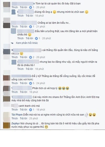 A.D.A lấy lý do muốn giúp đỡ người bán trà đá, quán trà đá hút khách hơn, được chú ý hơn nên đã nghĩ ra việc dàn dựng clip như vậy. Nhưng những hậu quả sau đó lại đi ngược lại hoàn toàn với mục đích này. Chưa kể, rất đông dân mạng còn cho rằng những gì A.D.A tiết lộ chỉ giống như là "giả nhân giả nghĩa", đem mục đích giúp đỡ người khác để bao biện cho hành động câu like "tàn nhẫn" của mình.