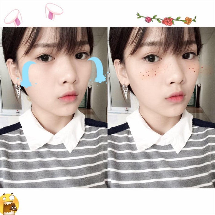 Dù hiện tại có khá ít thông tin về nữ sinh Thái Nguyên xinh đẹp bất ngờ nổi tiếng này nhưng xem thêm nhiều hình ảnh khác của cô, dân mạng cũng vô cùng thích thú bởi Trang Nhung rất ưa nhìn và dễ thương. Với khuôn mặt trắng trẻo, cách để kiểu tóc, trang điểm nhẹ nhàng toát lên đầy nét trong veo của một cô nữ sinh cấp ba, dễ hiểu vì sao Trang Nhung lại thu hút sự chú ý của nhiều người đến vậy.