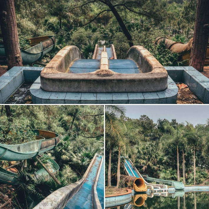 Hồ Thủy Tiên là công viên nước bỏ hoang nằm ngay bên ngoài thị trấn Hương Thuỷ, Huế vốn yên bình lặng lẽ bỗng trở thành một điểm nóng thu hút những con người có máu phiêu lưu. Du khách có thể xâm nhập công viên khá dễ dàng, thám hiểm những ống nước nứt vỡ, bể thủy cung dở dang và sự xâm lấn rùng rợn của tự nhiên bủa vây nơi từng đầy ấp tiếng vui đùa của con người.