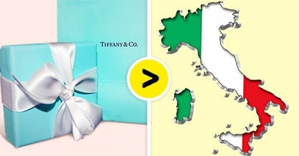 10. Thương hiệu nữ trang Tiffany & Co còn lâu đời hơn cả đất nước Italy.