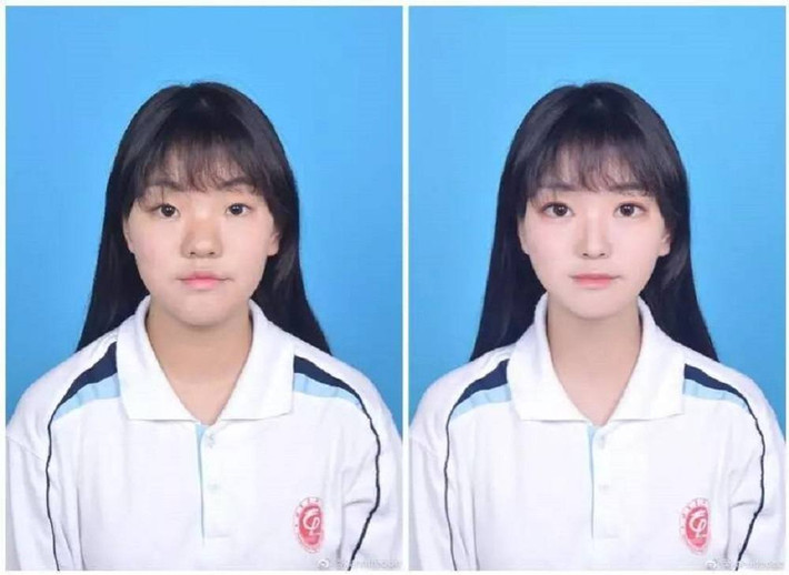 Chụp ảnh thẻ như biến thành người khác.