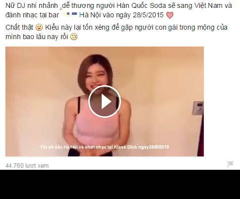 Mới đây, nữ DJ 9X xinh đẹp đã xác nhận sẽ đến Hà Nội vào ngày 28/5 tới đây để tham dự một sự kiện, tổ chức tại một quán bar mới nổi. Fan Việt trước thông tin này dường như phát cuồng và không ít người đang có ý định "dồn thóc lúa" để được nhìn tận mắt DJ Soda biểu diễn.