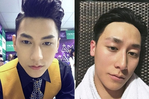 Cực giống một chàng "hot boy" trong làng nghệ sĩ Việt và cũng đang từng bước thể hiện tài năng, trở thành một nghệ sĩ thực thụ, Rocker Nguyễn - Nguyễn Trần Hưng Long hay "bản sao của Isaac" là một 9X có lượng fan, người theo dõi đông đảo. So sánh hai bức ảnh này, có thể thấy Rocker Nguyễn giống nam ca sĩ Isaac đến khoảng 80% với sống mũi cao và đặc khuôn miệng như "đúc từ một khuôn".