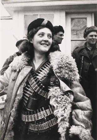 Một nữ binh sỹ Nga năm 1942.