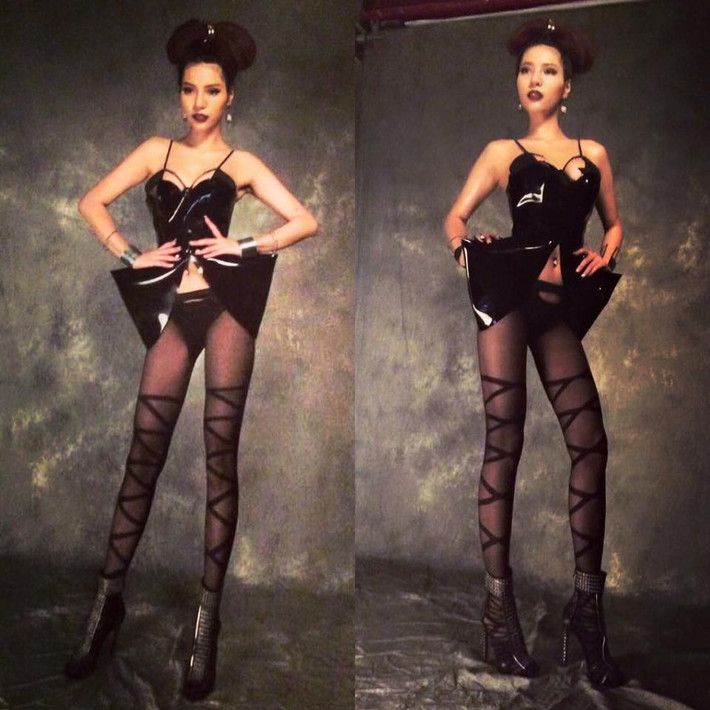 Hot girl Hà Giang xinh đẹp có đôi chân dài miên man, thường được cô khoe triệt để trong nhiều bộ ảnh thời trang, nghệ thuật. Sở hữu vóc dáng thanh mảnh nhưng cũng không thiếu đường cong gợi cảm đến từ vòng một, vòng ba nảy nở. Dương Giang có số đo ba vòng và chiều cao đáng mơ ước với nhiều cô gái Việt.