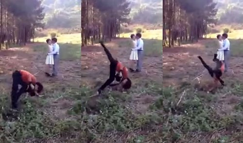 An Sói - Nguyễn Đình An là Thánh chụp ảnh gây sốt mạng Việt vừa qua với loạt clip vừa chụp ảnh vừa nhảy múa, tạo dáng kiểu Tôn Ngộ Không rất hài hước được rất nhiều cư dân mạng quan tâm, chú ý.