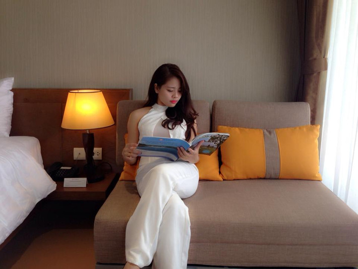 Cùng ngắm nhan sắc xinh đẹp của bà mẹ 9X. Ảnh trong bài: Facebook nhân vật.