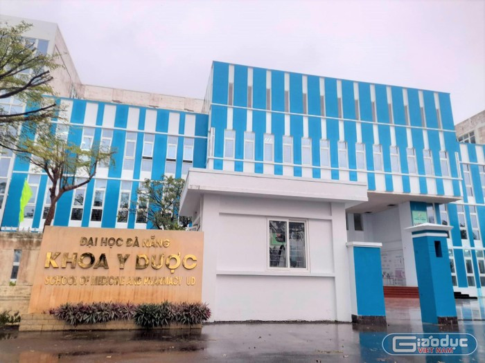 Khoa Y Dược của Đại học Đà Nẵng cũng được đầu tư cơ sở vật chất khang trang, hiện đại ở Làng Đại học. (Ảnh: Giáo dục Việt Nam).