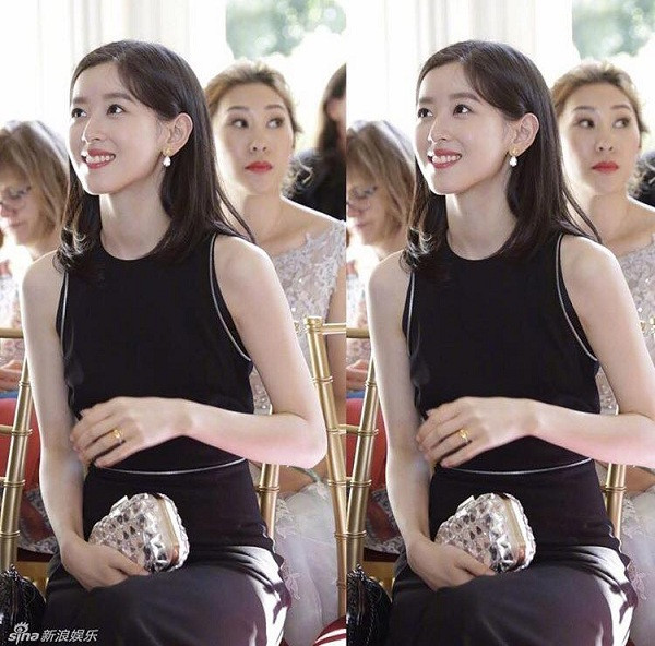 Trạch Thiên xuất hiện trên hàng ghế đầu trong show thời trang của thương hiệu danh tiếng Dior.