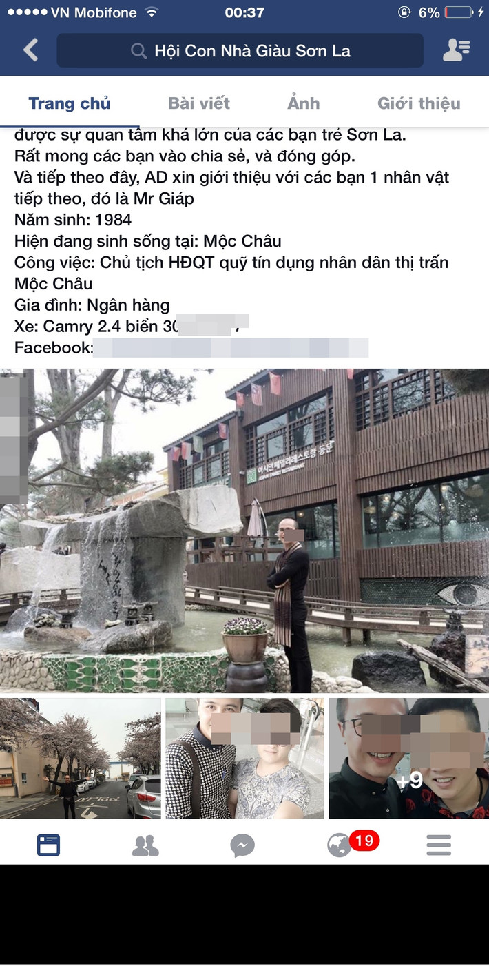 Vài ngày gần đây, cư dân mạng Việt xôn xao trước sự xuất hiện của một hội nhóm mang tên "Hội con nhà giàu Sơn La" - nơi quy tụ của những người được cho là các thiếu gia, đại gia, người giàu lắm tiền và "biết cách chơi" tại một tỉnh vẫn thuộc diện nghèo của cả nước. Ghé thăm Facebook của hội này, dân mạng được thấy những màn khoe tiền, khoe xe, khoe gia thế của rất nhiều người và nó giống như một cách thể hiện đẳng cấp riêng biệt.