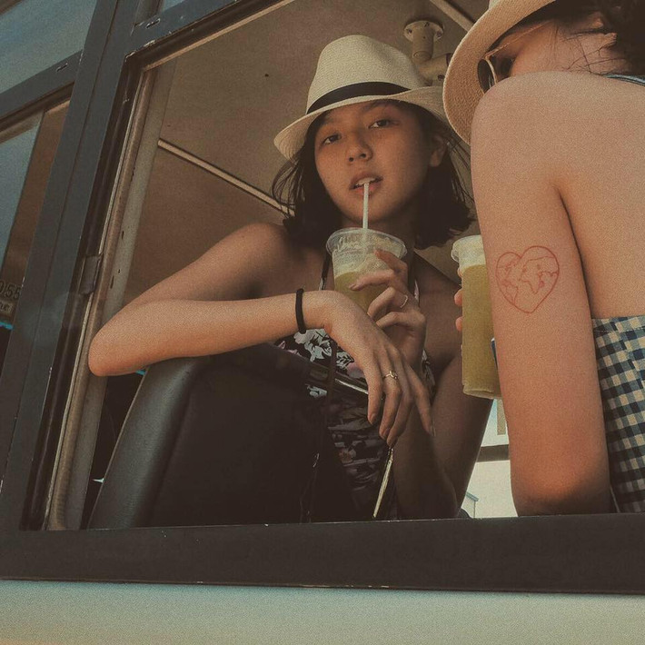 Ước mơ của hot girl Hải Tú là được đi du lịch khắp thế giới, tiếp cận những nền văn hóa khác nhau và sống một cuộc sống giản dị và hạnh phúc. Ảnh trong bài: Facebook nhân vật.