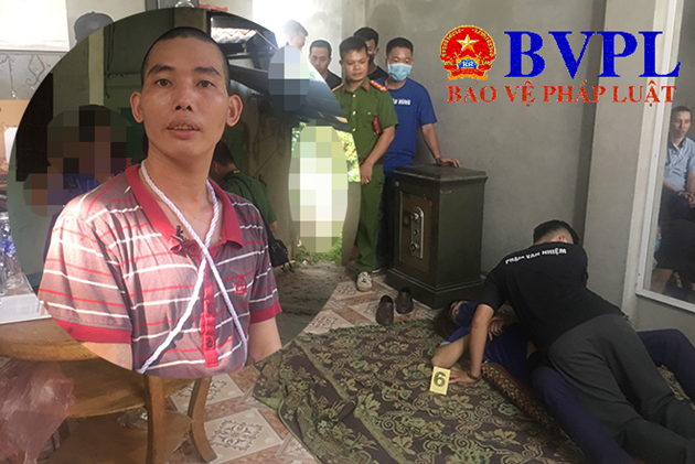 Quá trình thực nghiệm điều tra vụ án cô gái giao gà, Lường Văn Lả - một trong 8 đối tượng tham gia bắt cóc, hiếp dâm, sát hại nữ sinh viên Cao Mỹ Duyên khá bình thản diễn lại hành vi tội ác. Ảnh BVPL