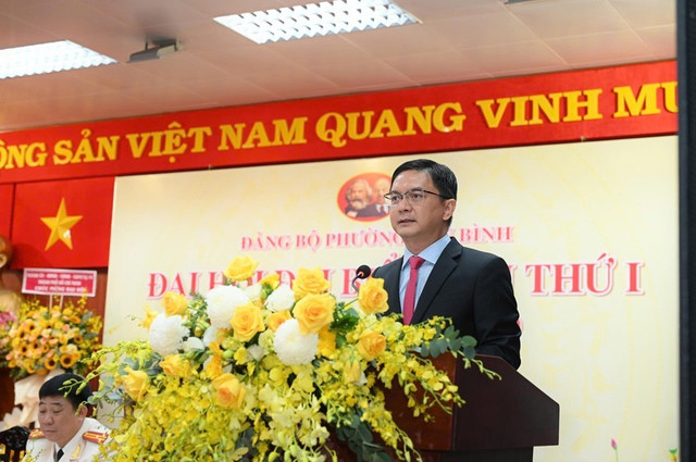 Ông Nguyễn Mạnh Cường, Uỷ viên Ban Thường vụ Thành uỷ, Phó Chủ tịch UBND TP.HCM, phát biểu chỉ đạo đại hội. Ảnh: Nguyễn Tiến Ông Nguyễn Mạnh Cường, Uỷ viên Ban Thường vụ Thành uỷ, Phó Chủ tịch UBND TP.HCM, phát biểu chỉ đạo đại hội. Ảnh: Nguyễn Tiến