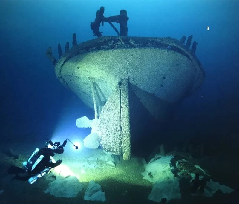  Xác tàu Lac La Belle chìm dưới hồ Michigan 'lộ nguyên hình' sau 150 năm