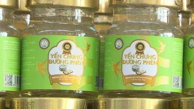 Lô hàng yến chưng Tuấn Dương &TKT bị tịch thu là hàng giả