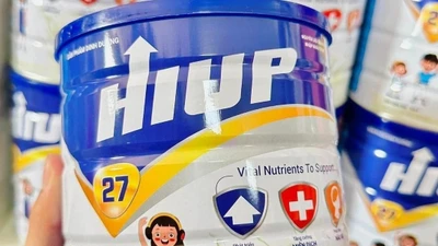 Sữa Hiup 27 nâng khống thành phần dinh dưỡng, gây bức xúc