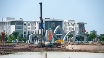 Cận cảnh công viên gần 290 tỷ đồng ở Hà Nội sắp hoàn thành 