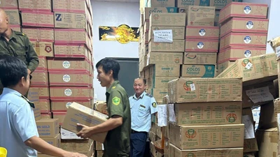 Long An thu giữ gần 25 tấn sữa bột nghi hàng giả