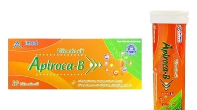 Lô viên sủi Apiroca-B bị Bộ Y tế đề nghị tạm dừng lưu thông