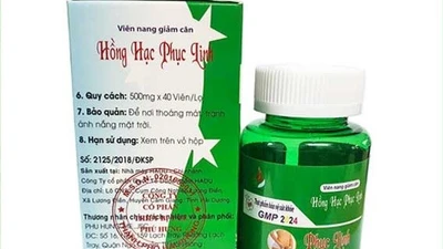 Hồng Hạc Phục Linh chứa 3 chất cấm, nơi bán xử phạt sao?