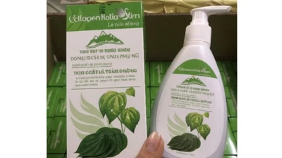Thu hồi Dung dịch vệ sinh Lá trầu không Collagen Italia Slim