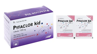 Thu hồi lô thuốc Pyfaclor Kid do không đạt chất lượng 