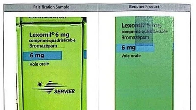Xác minh, xử lý thông tin thuốc Lexomil ® 6mg có dấu hiệu giả mạo