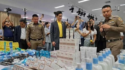 Thái Lan triệt phá kho hàng, thu giữ hơn 78.000 mỹ phẩm giả