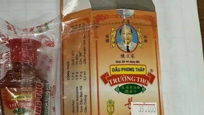 Thanh Hóa cảnh báo về thuốc giả Dầu phong thấp Trường Thọ